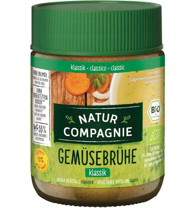 Supa bio de legume cu 33% legume,