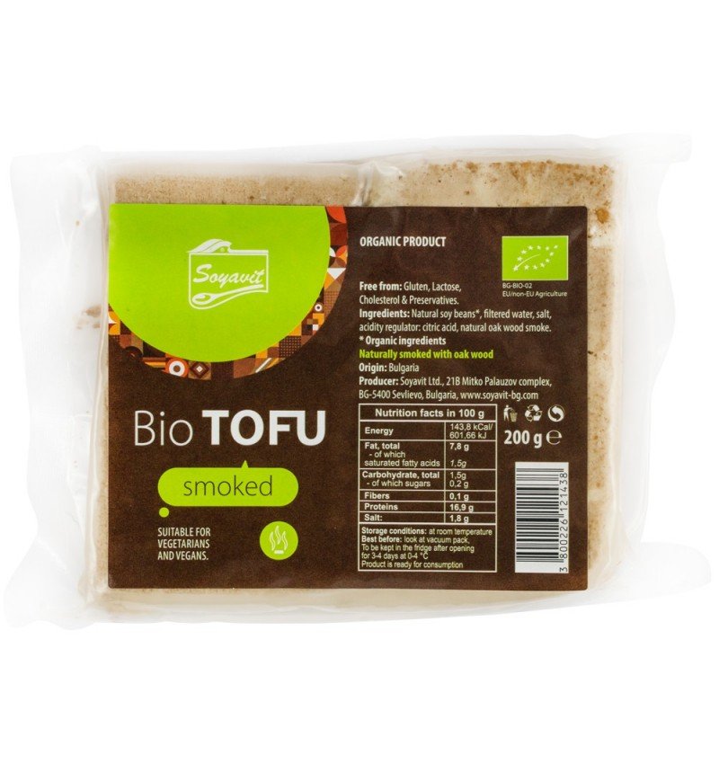 Tofu bio afumat, 200g