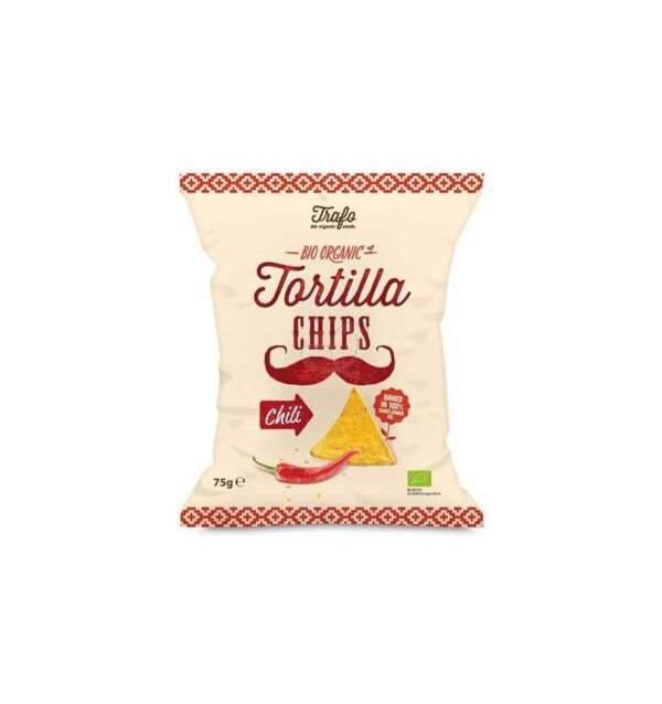 Tortilla bio cu chilli, 75g