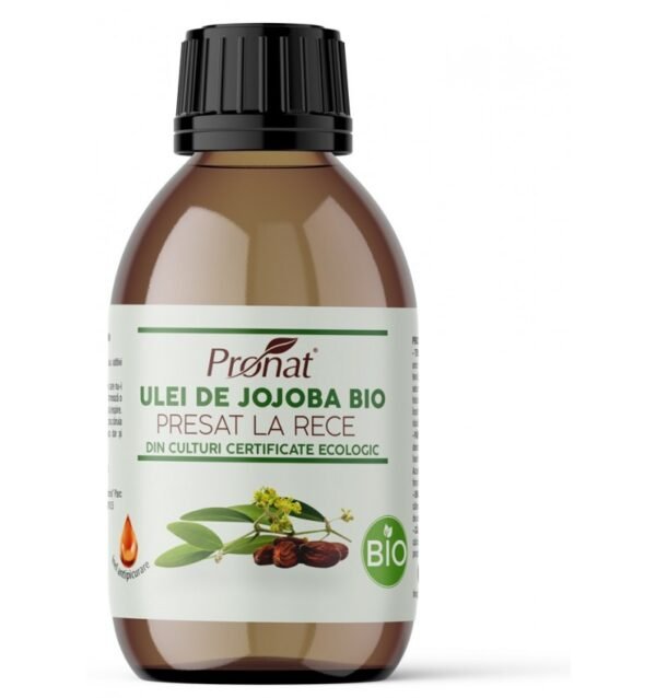 Ulei bio de jojoba presat la rece,