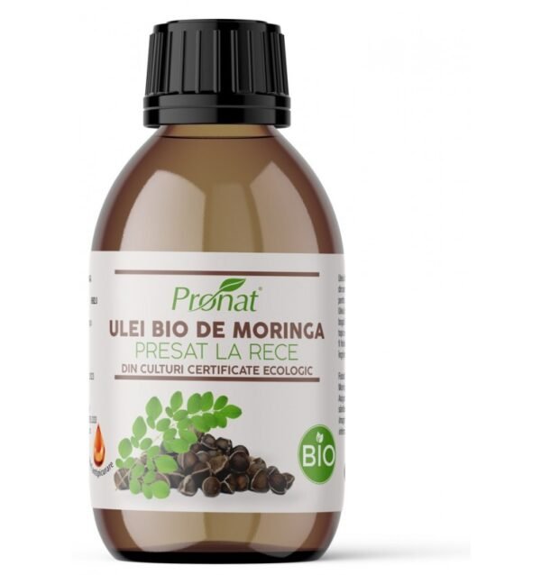 Ulei bio din seminte de moringa presat la