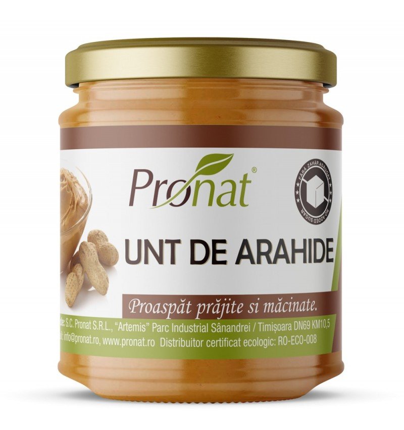 Unt de arahide, 190g /