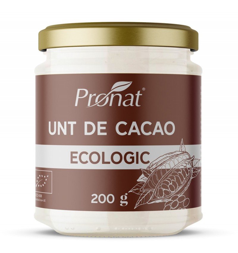 Unt de cacao bio, 200g