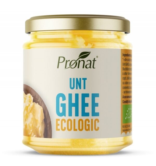 Unt ghee bio 200ml, 145g