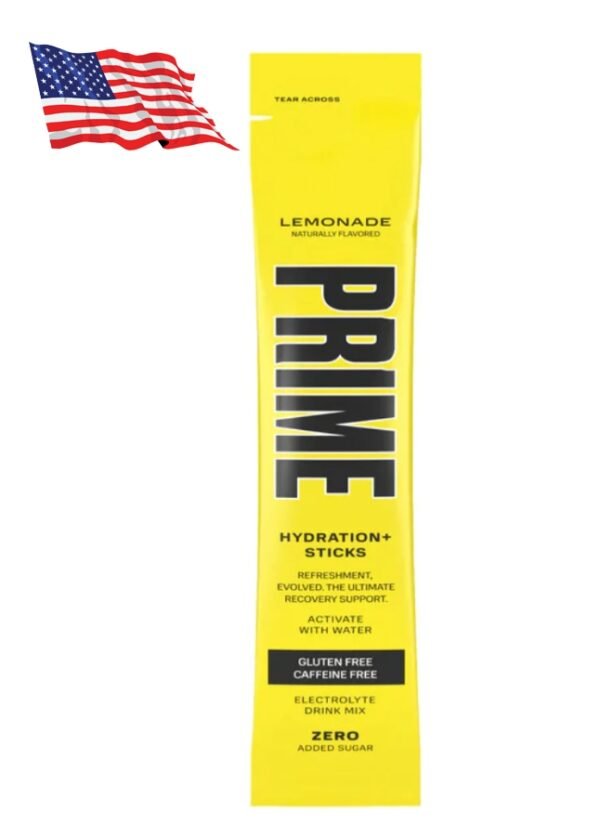 Prime By Logan Paul X Ksi Hydration Drink Usa Lemonade, Plicuri Pentru Rehidratare Cu