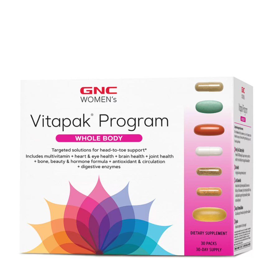 Gnc Women’s Ultra Mega Whole Body Vitapak Program, Complex De Multivitamine Pentru