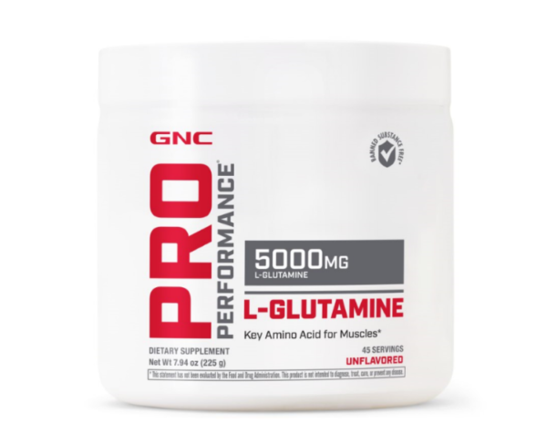 Gnc Pro Performance Micronized L-glutamine 5000 Mg, L-glutamina Micronizata Pudra