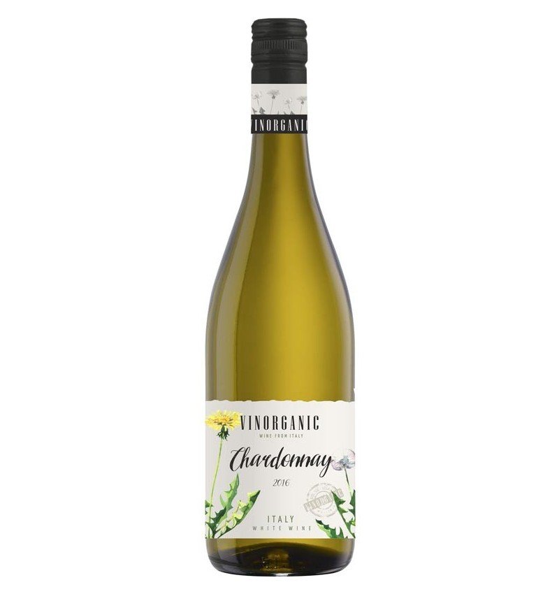 Vin alb bio Chardonnay 13% vol,