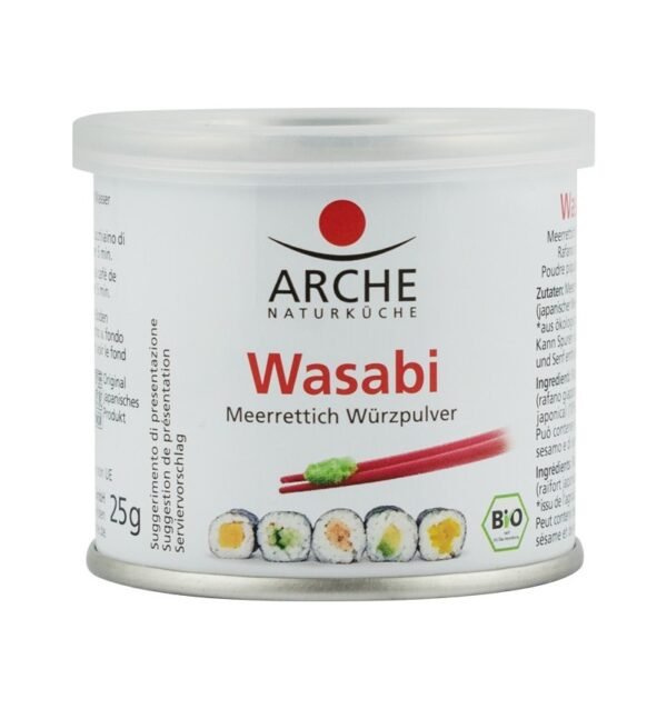 Wasabi bio, pulbere din radacina de hrean