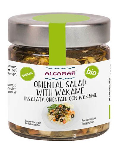 Salata orientala cu alge wakame eco