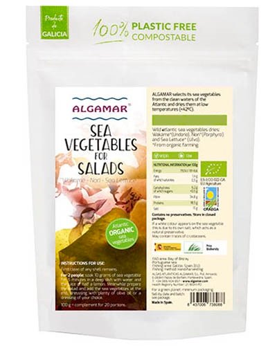 MIX DE ALGE MARINE PENTRU SALATA ECO