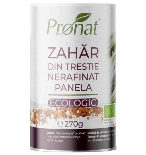 Zahar Panela bio din trestie nerafinat,