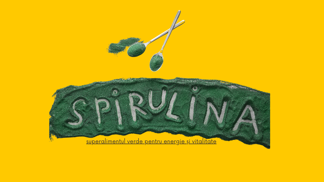 spirulina pulbere verde