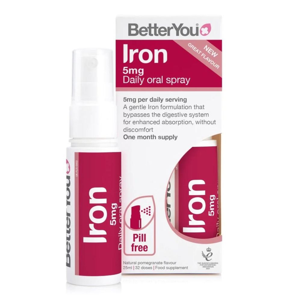 Iron Oral Spray (25ml), BetterYou -- supliment alimentar cu fier