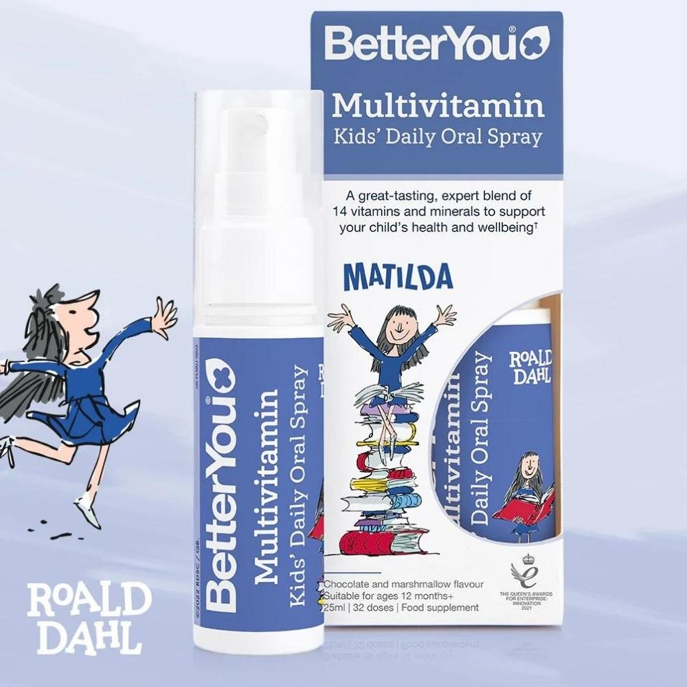 Multivitamin Kids' Oral Spray BetterYou Multivitamin Kids' Oral Spray este un