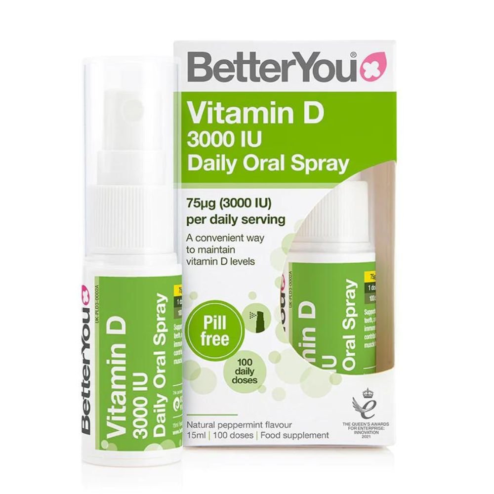 D3000 Vitamin D Oral SprayBetterYou D3000 Vitamin D este un