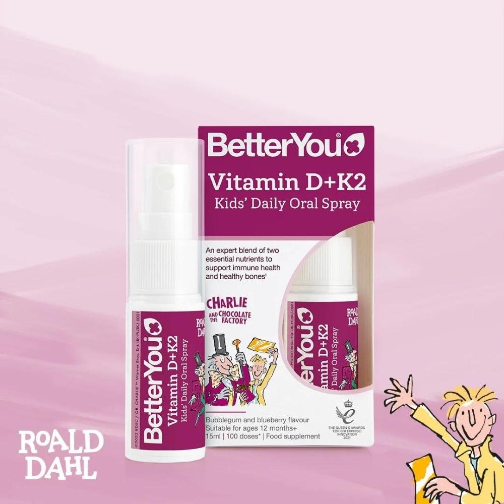 Vitamin D + K2 Kids' Oral SprayBetterYou Vitamin D +