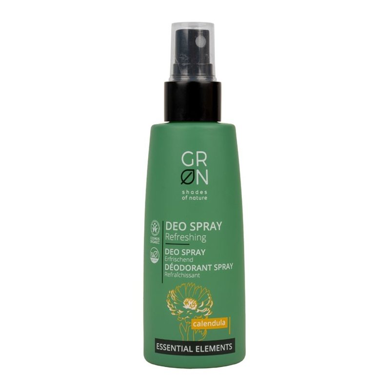 Deo spray revigorant Bio Organic Essential Elements cu galbenele (75ml),