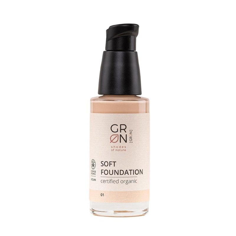 Fond de ten Bio Organic Colour Cosmetics (30ml), GRN Shades