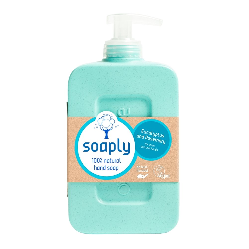 Sapun ecologic lichid pentru maini cu 100% ingrediente naturale, Eucalyptus