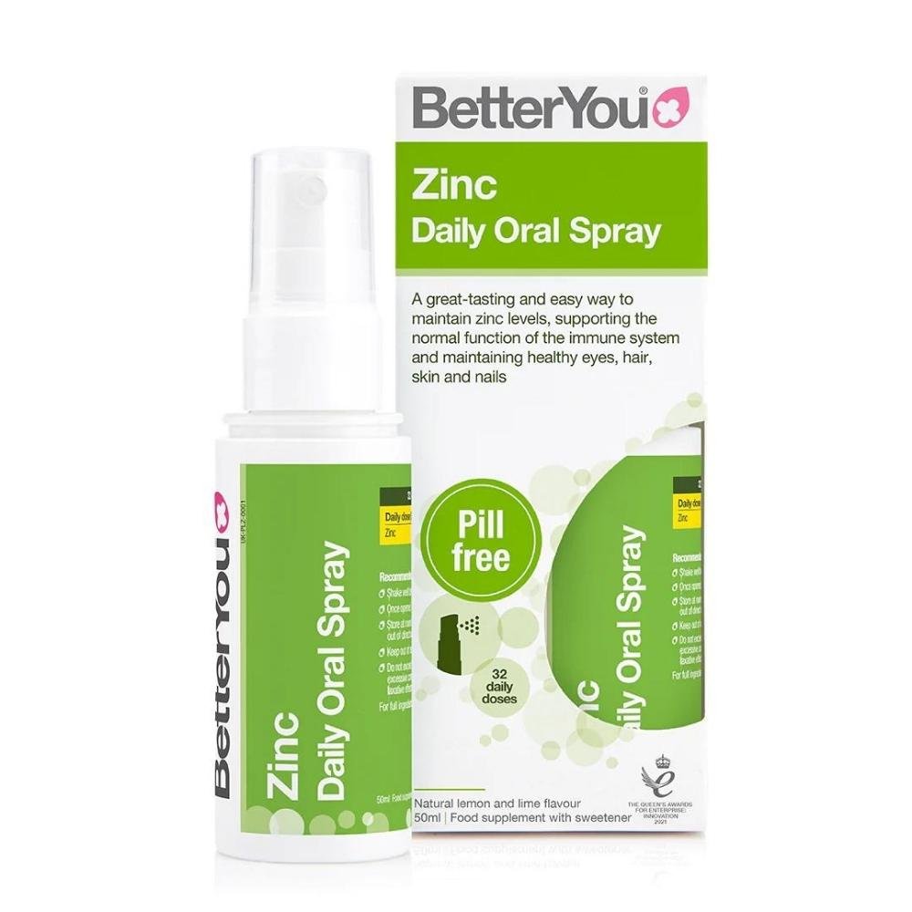 Zinc Oral Spray BetterYou Zinc Oral Spray este un spray