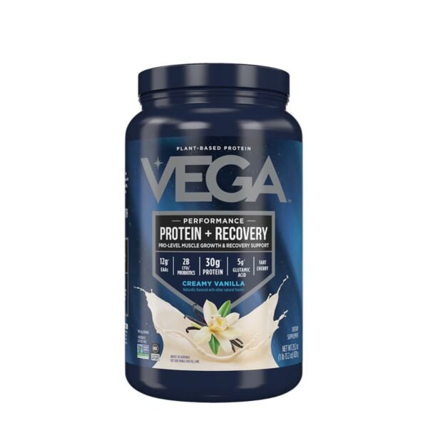 Vega™ Sport Premium Protein, Proteina Vegetala, cu Aroma de Vanilie, 828 g